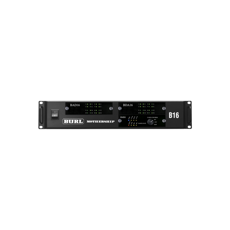 Burl Audio B16-BMB1-Digilink MOTHERSHIP 3, BAD16 con 16 entradas - BDA16 con 16 salidas