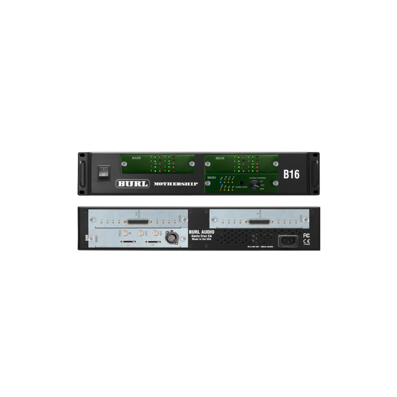 BURL AUDIO Mothership 3 - B16 BMB1 (Minidigilink) - BAD8 + BDA8 con 8 entradas y 8 salidas de Línea Mastering Grade