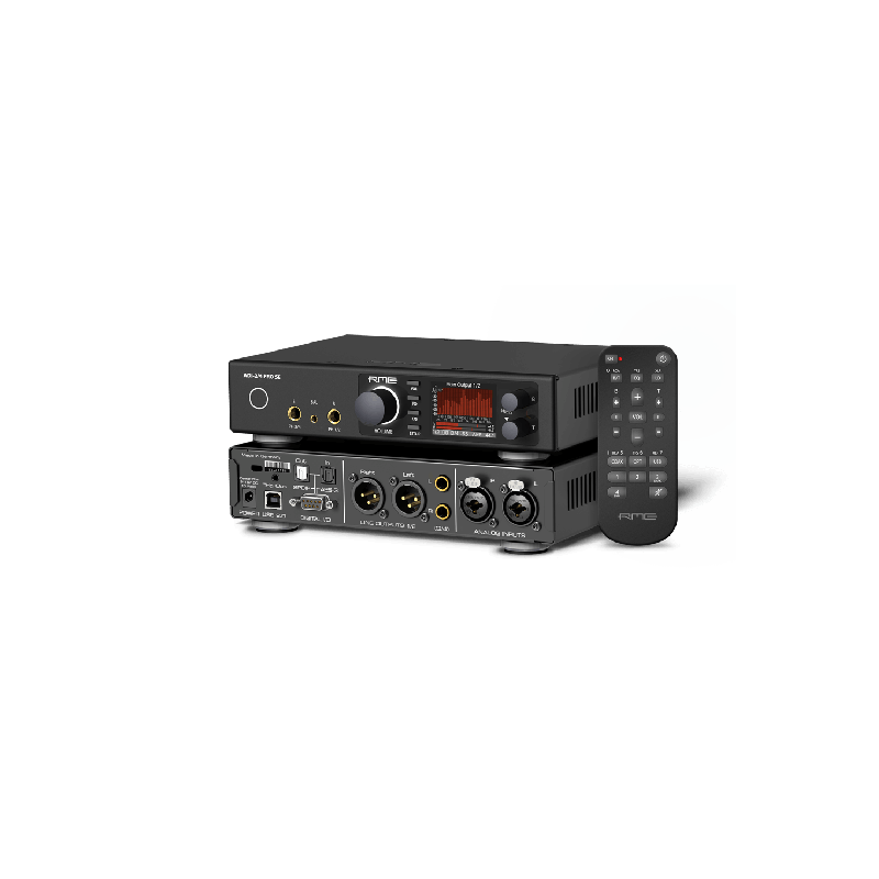 RME ADI-2/4 Pro SE  Convertidor de Alto Rendimiento Grado Mastering 2-AD/4-DA 768 kHz