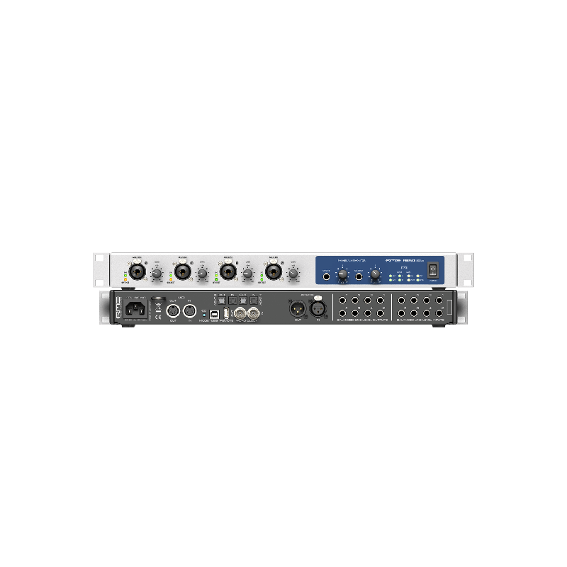 Fireface 802 FS - Interfaz de audio USB de gama alta de 60 canales y 192 kHz