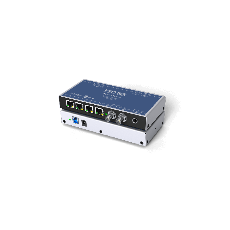 RME Digiface Ravenna 24 Bit / 192 kHz, 256-channel Hi-Performance USB 3.0 Audio Interface, Dante I/O, MADI Coaxial I/O
