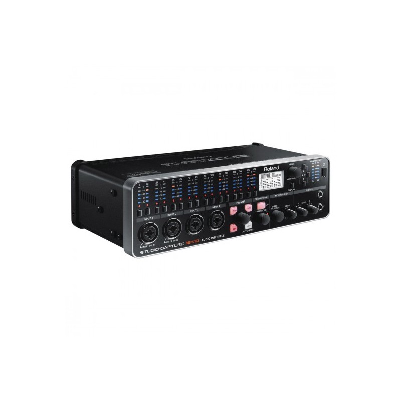 UA-1610 Interfaz de audio STUDIO-CAPTURE. 16 entradas, 10 salidas, 12 preamplificadores VS PREAMP con transparente calidad de au
