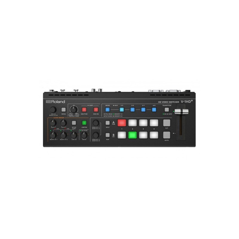 V-1HD+ STR Kit que incluye la Video Switcher V-1HD+ + Capturadora de video para Streaming por ROLAND