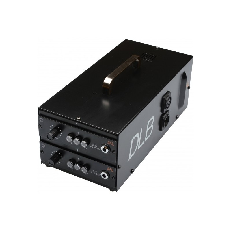 DLB 500 series lunchbox  with two 312A's	( 312A has horizontal faceplate)