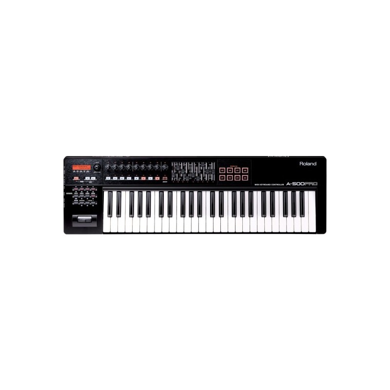 A-500PRO-R Controlador MIDI de 49 teclas con pads, faders y knobs USB PC/Mac  - MIDI conectors por ROLAND