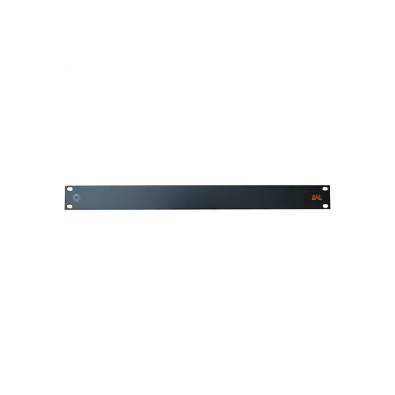 19" Blank panel black