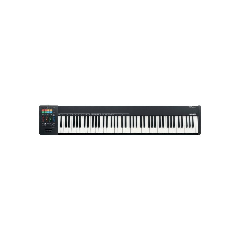 A-88MK2 Controlador de 88 teclas, tecla pesada, knobs y pads asignables, MIDI 2.0 por ROLAND