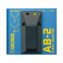 AB-2 Pedal Selector de 2 vías metal color azul por BOSS