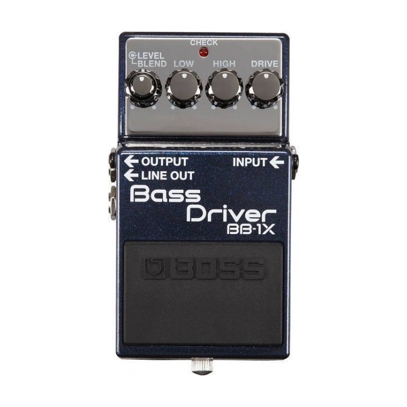 BB-1X Pedal compacto  p/ bajo Bass Driver stompbox premium por BOSS