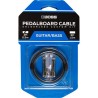 BCK-2 Kit para armar cable s/soldadura incluye: 1x cable 2', 2 conectores plug punta chapa de oro 24k por BOSS