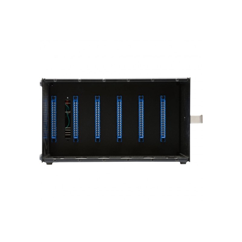 6 space 500 series lunchbox w/power supply 48v
