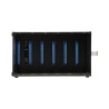 6 space 500 series lunchbox w/power supply 48v