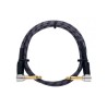 BIC-3AA Cable de instrumento Boss serie GOLD longitud 3 ft / 1 m plug's angulo recto 6.3mm chapa de oro 24k c/recubrimiento de t