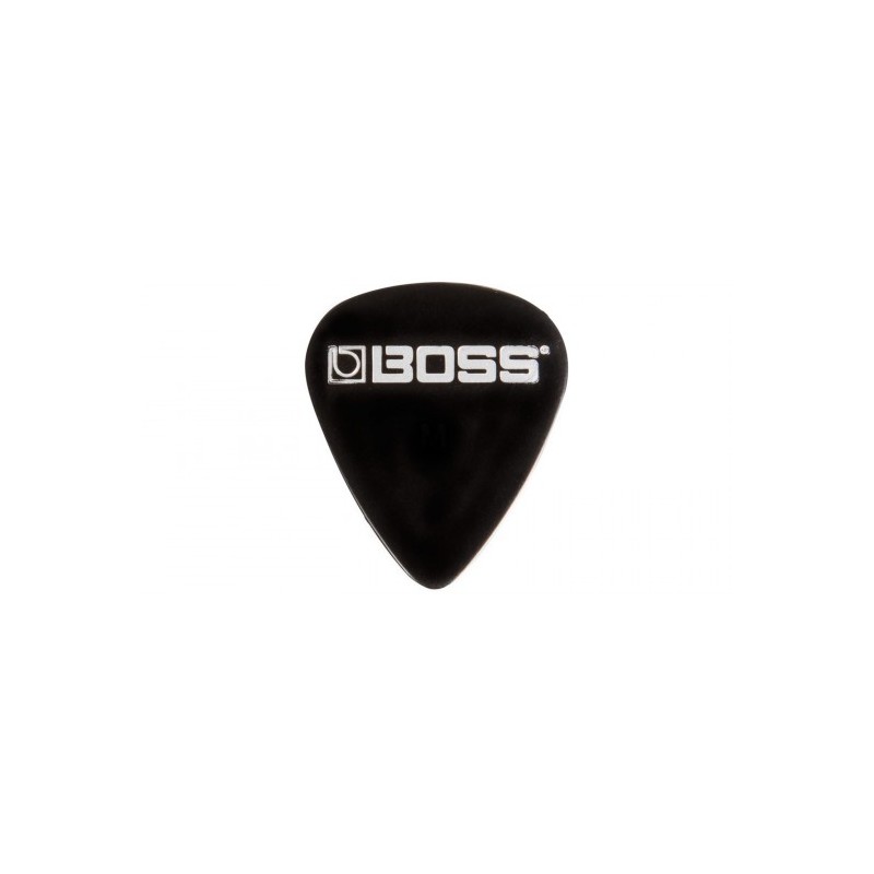 BPK-12-BT Plumillas (picks) para guitarra Boss de celuloide americano paquete con 12 pzs. acabado negro grosor delgado por BOSS