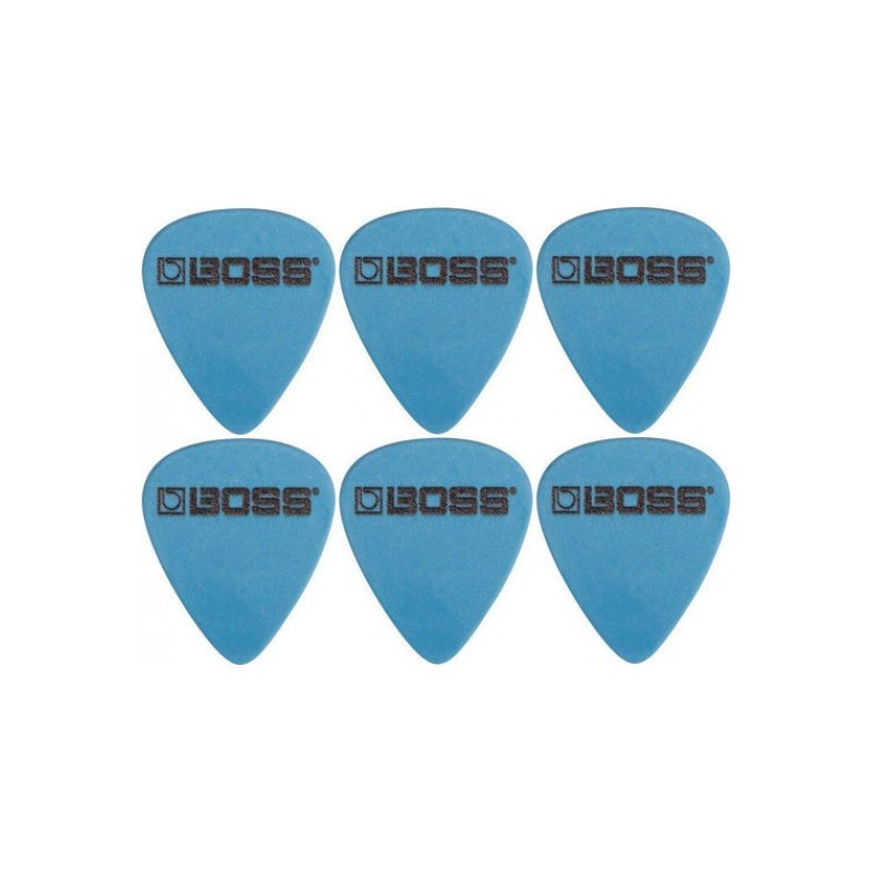 BPK-72-D100 Plumillas (picks) para guitarra Boss de celuloide  paquete con 72 pzs. por BOSS