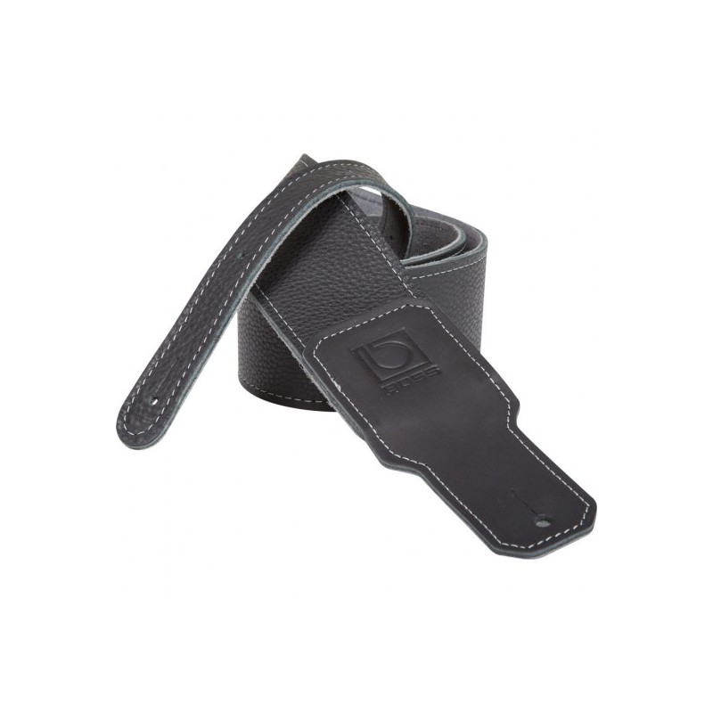 BSL-25-BLK Tahalí Boss piel de 100 cms. hasta 140 cms. largo / 6cm ancho p/guitarra-bajo  color negro por BOSS