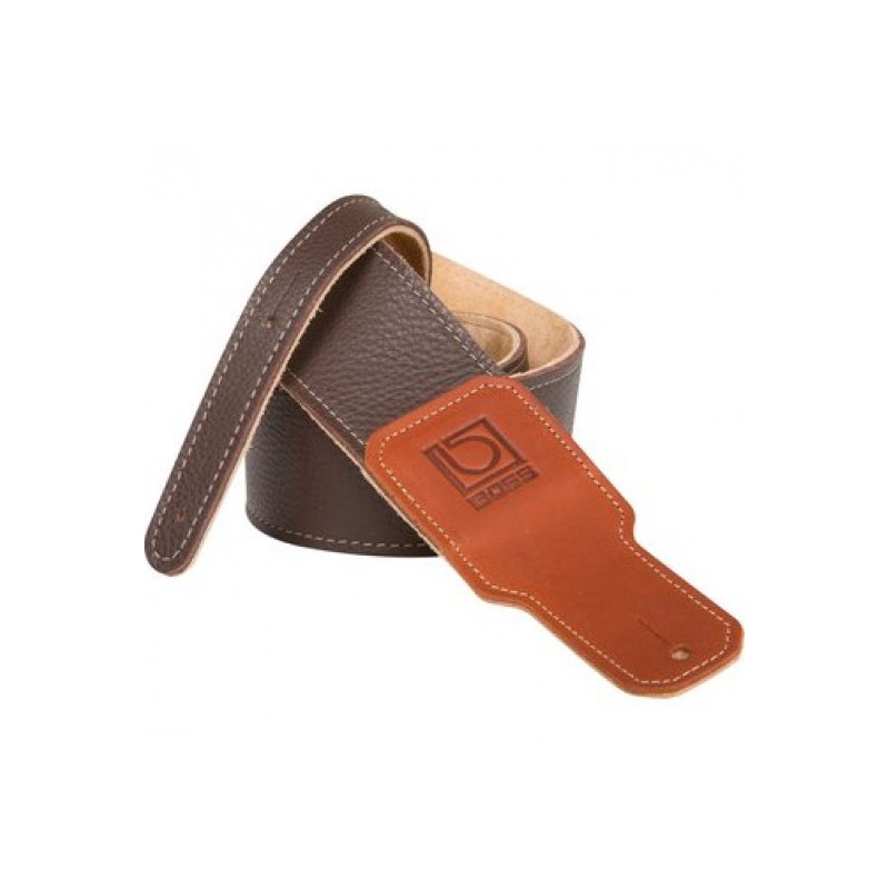 BSL-30-BRN Tahalí Boss piel de 100 cms. hasta 140 cms. largo / 8cm ancho p/guitarra-bajo  color marrón por BOSS