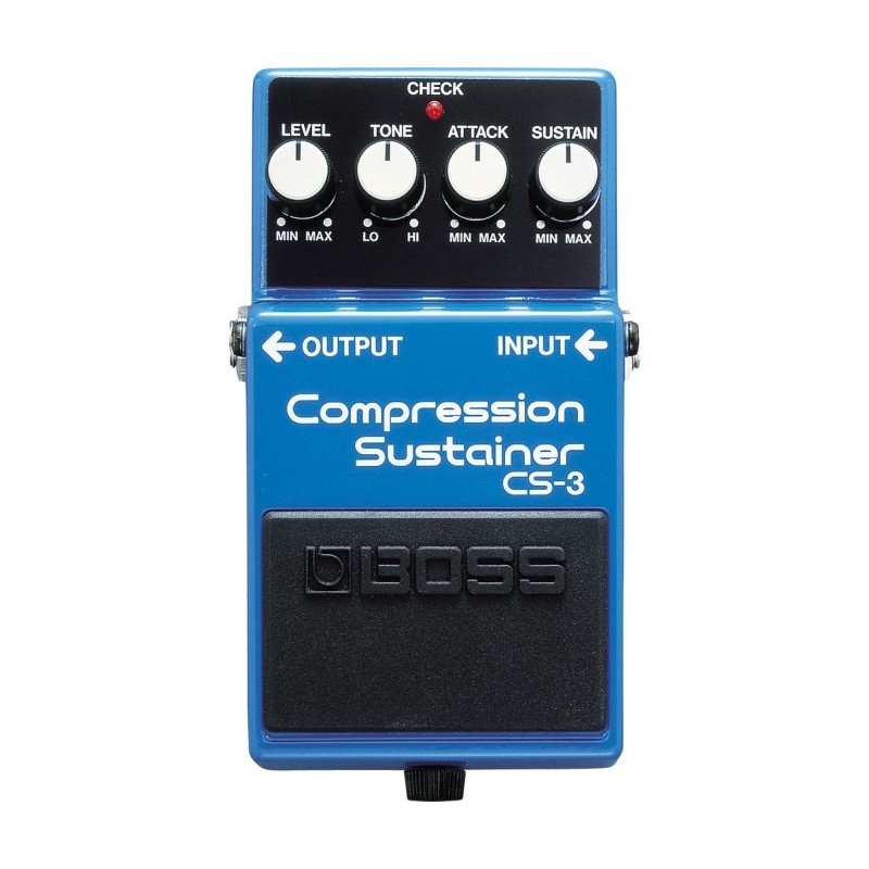 CS-3 Pedal Compacto Compresión Sustainer por BOSS