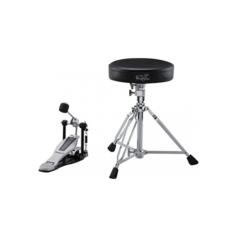 DAP-3X Kit para batería, incluye banco, pedal de bombo y baquetas. por ROLAND