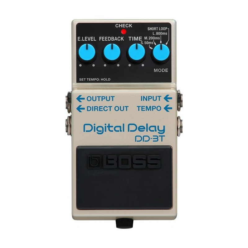 DD-3T Pedal Compacto Digital Delay 3 con Tap Tempo y subdivisiones por BOSS