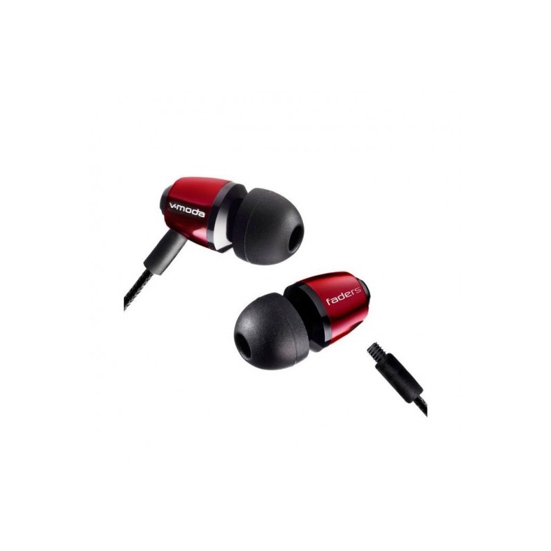 EA-VFD-RD Protectores para oído V-Moda c/accesorios acabado  rojo carmín por ROLAND