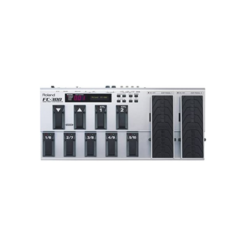 FC-300 Controlador MIDI - Pedalera nueve interruptores de pie y dos pedales de expresion por ROLAND
