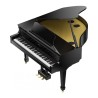 GP-609-PE Gran Piano Digital Clásico 1.5 m de largo c/bluetooth imitacion marfil color negro por ROLAND