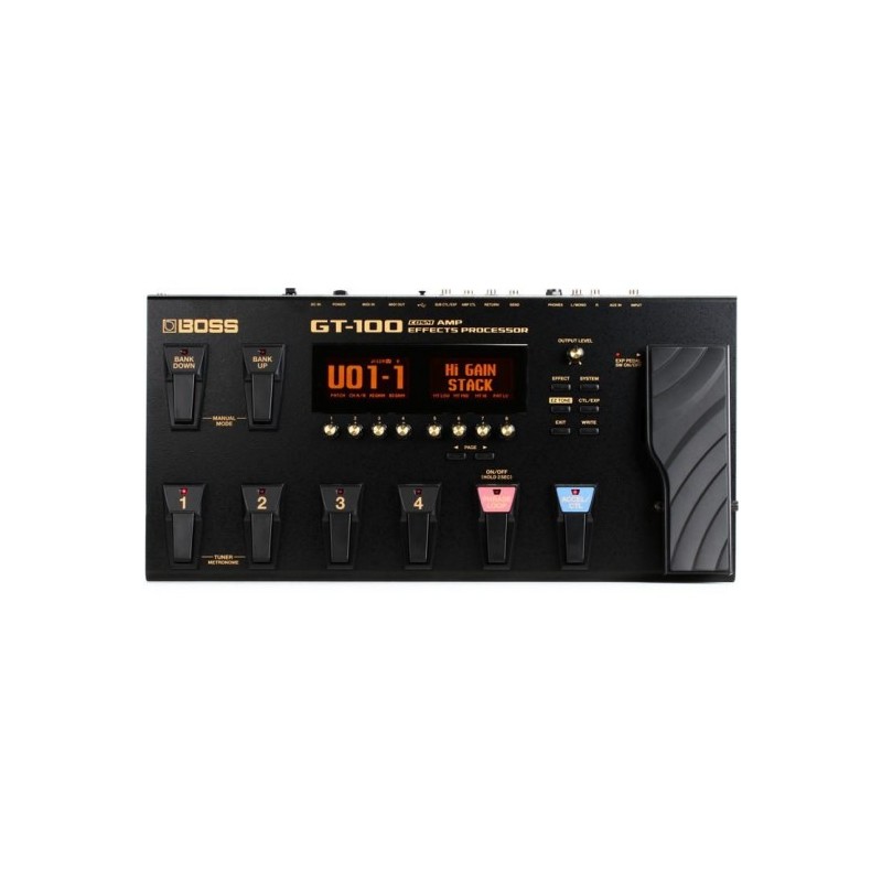 GT-100 Procesador con Efectos y Amplificadores COSM por BOSS