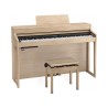 HP702-LA Piano electrónico con gabinete 2x4" 14 Watts C/U, Bluetooth (audio y MIDI), 324 tonos, color LIGHT OAK. (BASE APARTE) p