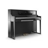 LX705-PE Piano electrónico con gabinete 2x5" 25 Watts + 2x2" 5 Watts, Bluetooth (audio y MIDI), 324 tonos, color POLISHED EBONY.