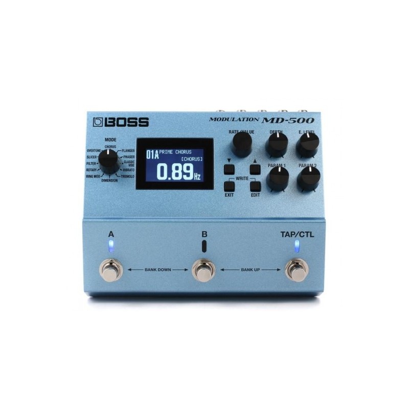 MD-500 Pedal de efecto Modulation c/panatalla LCD por BOSS