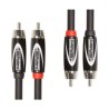 RCC-10-2R2R Cable Roland serie Black (cable doble) conectores RCA 3 mts. por ROLAND
