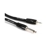 RCC-10-3514 Cable Roland serie Black (cable interconexción) conectores TR plug 6.3mm - TR plug 3.5mm 3 mts. por ROLAND