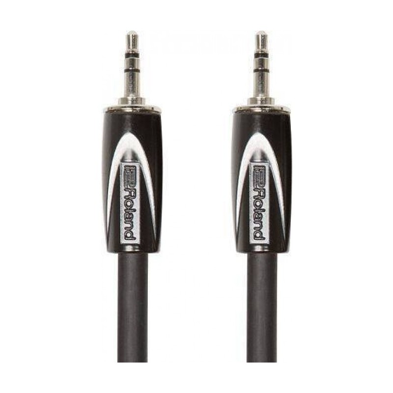 RCC-10-3535 Cable Roland serie Black (cable interconexción) conectores TR plug 6.3mm - TR plug 3.5mm 3 mts. por ROLAND