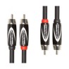 RCC-15-2R2R Cable Roland serie Black (cable doble) conectores RCA 4.5 mts. por ROLAND