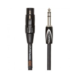 RCC-5-TRXF Cable Roland serie Black (cable interconexción) conector XLR hembra - conector TRS plug 6.3mm 1.5 mts. por ROLAND