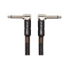 RIC-B1AA Cable Roland serie Black instrumento 2 conectores plug angulo rectos TR 6.3mm 30 cms. por ROLAND