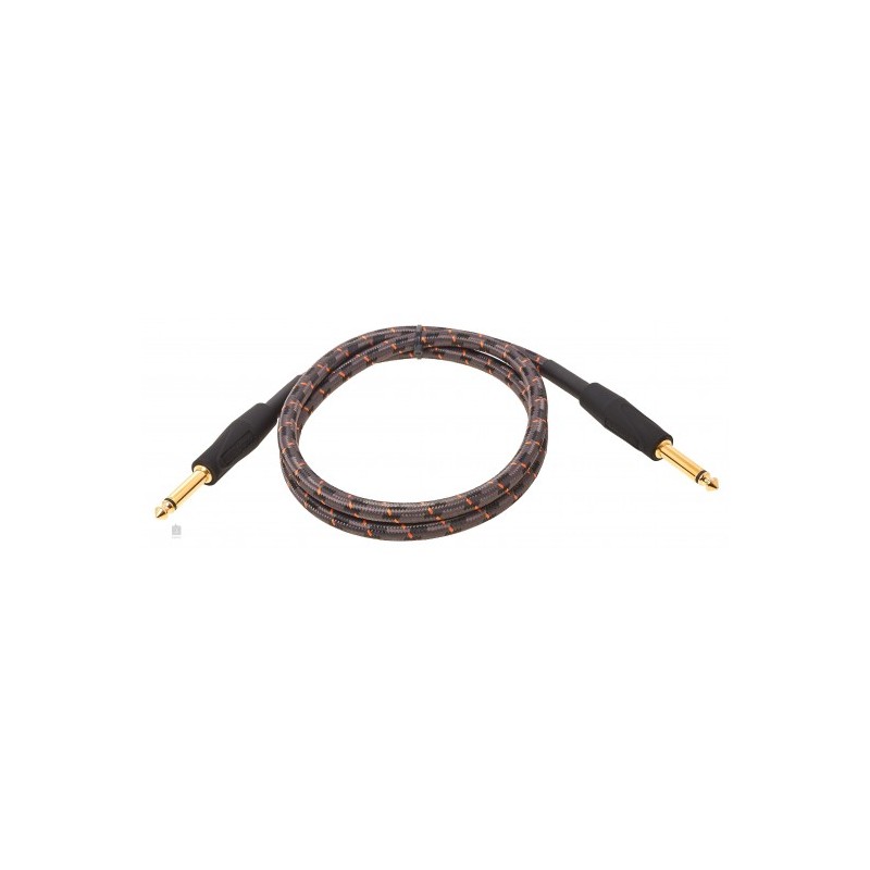 RIC-G3 Cable Roland serie Gold instrumento 2 conectores plug TR 6.3mm chapa de oro 24K 1 mts. por ROLAND