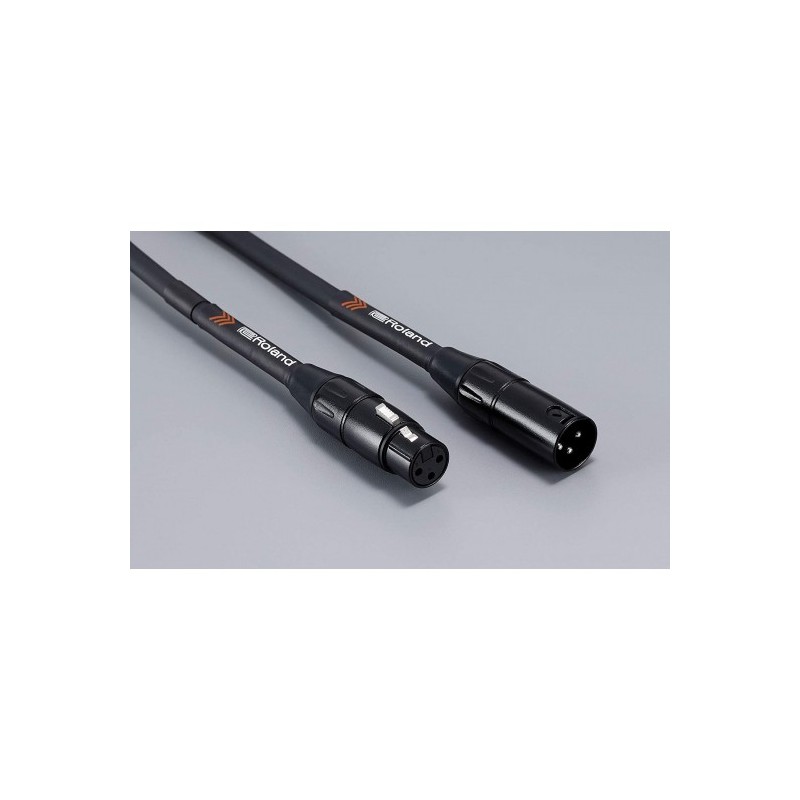 RMC-B3 Cable Roland serie Black micrófono baja impedancia  XLR macho - XLR hembra  1 mts. por ROLAND