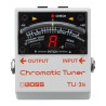 TU-3S Afinador Cromático s/pedal p/guitarra y bajo (blanco) por BOSS