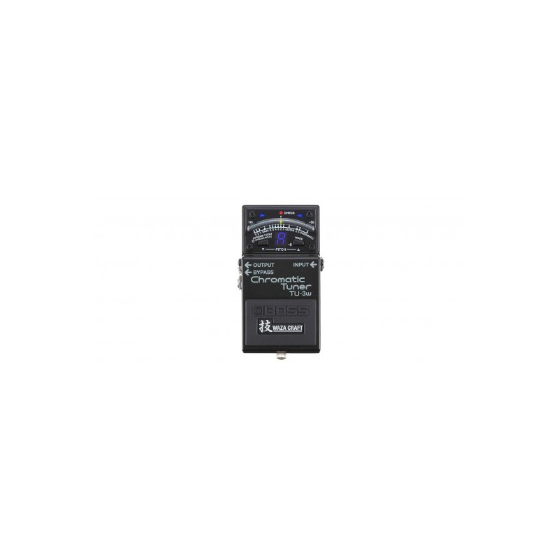 TU-3W Afinador Cromático de pedal  Waza Craft negro por BOSS