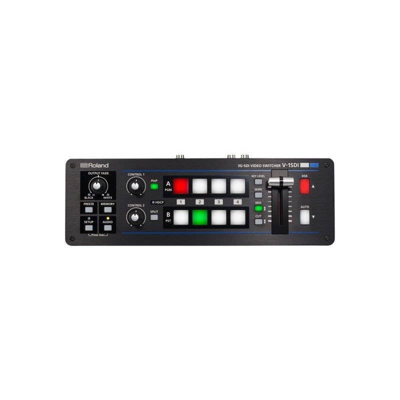 V-1SDI Video Switcher compacto Roland 3 entradas SDI 1 entrada HDMI 2 salidas SDI por ROLAND