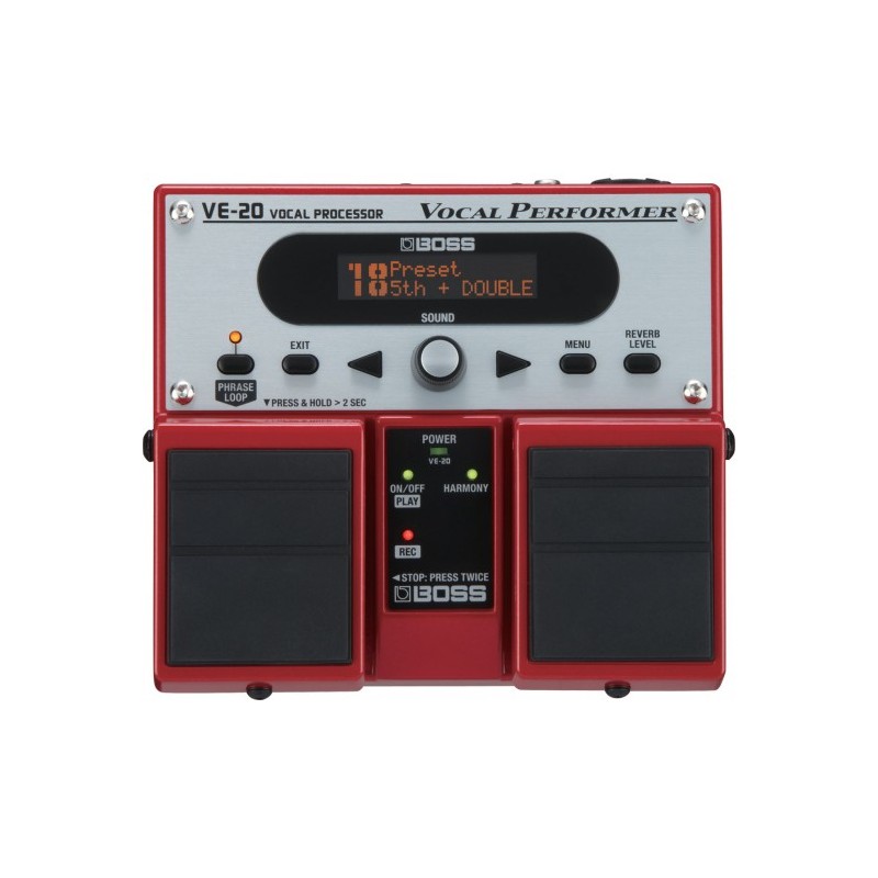 VE-20 Procesador para Voz serie Twin Pedal por BOSS