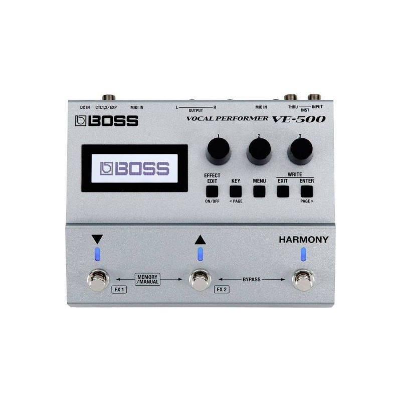 VE-500 Procesador de efecto p/voz Vocal Performer por BOSS