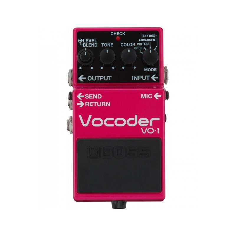 VO-1 Procesador de Voz VOCODER pedal compacto por BOSS