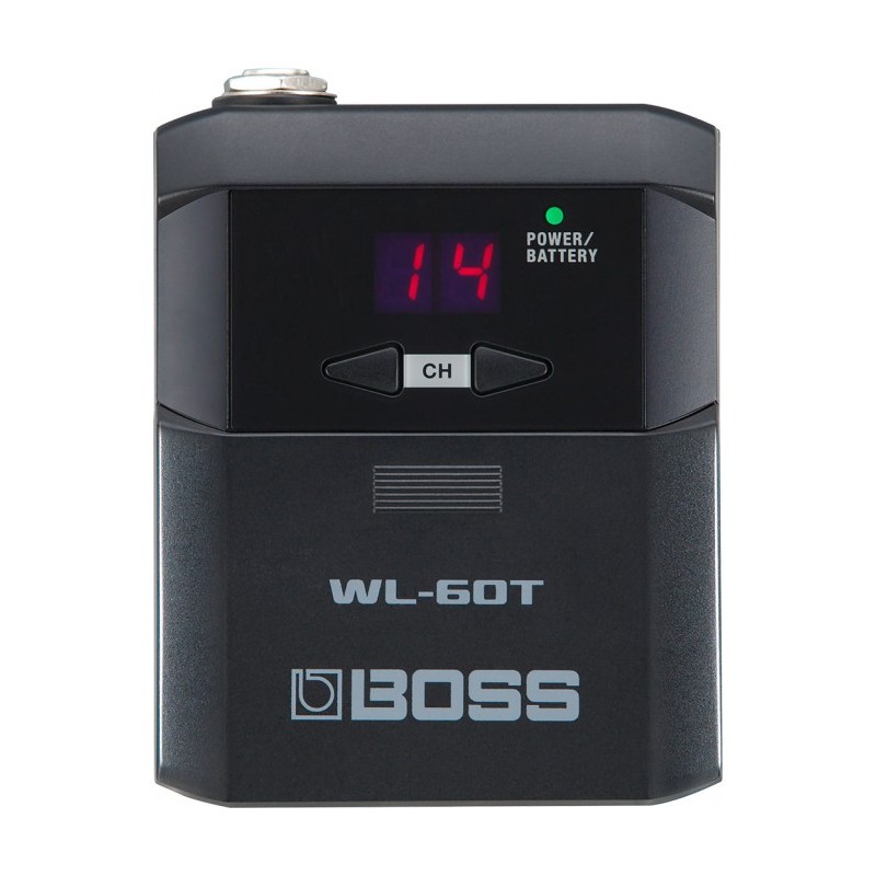 WL-60 Sistema Inalámbrico con gran tono, baja latencia, transmisor bodypack y selector de canal wireless. por BOSS