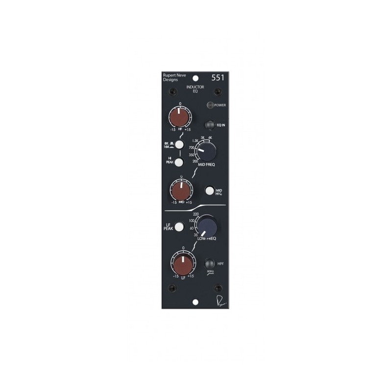 551 Inductor EQ Ecualizador serie 500 por Rupert Neve Designs
