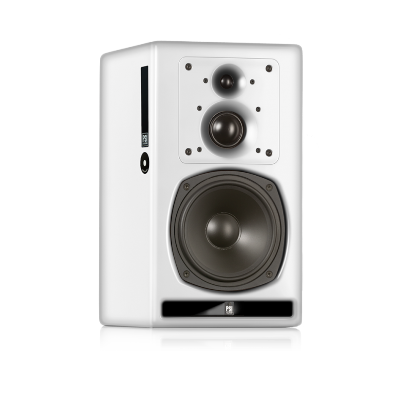 PSI Audio A23-M Blanco - Monitor de Sonido Ultra Preciso para Estudio con 3 vías hecho en Suiza