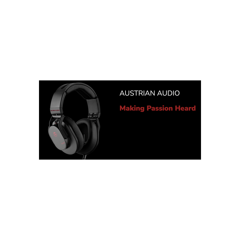 Austrian Audio Hi-X60 Auriculares Profesionales Cerrados supraaurales Ideal para ambientes ruidosos