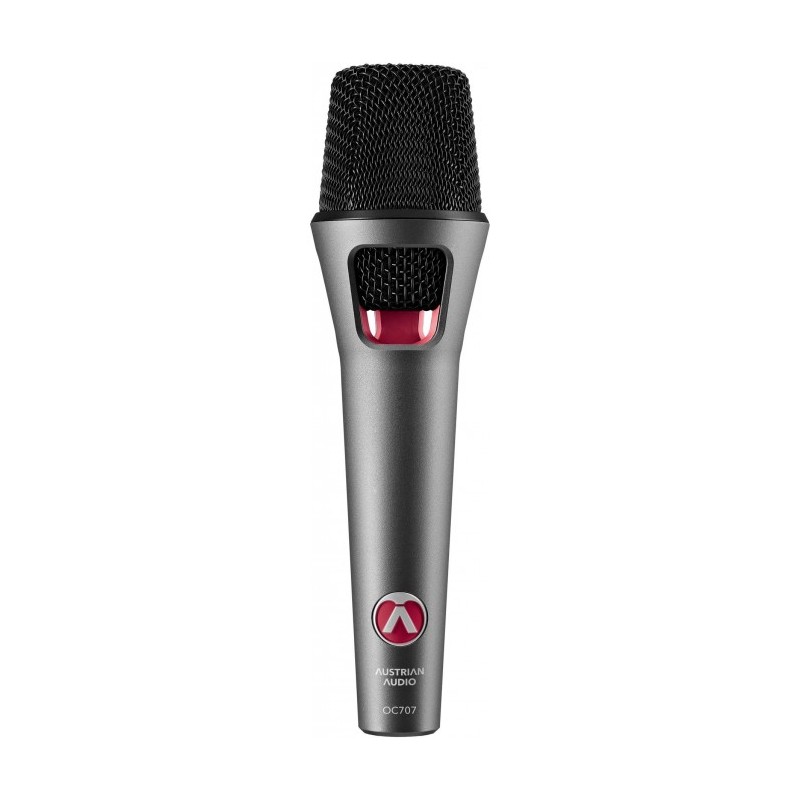 Austrian Audio OC707 Micrófono vocal de condensador real Sonido con calidad de estudio para el escenario